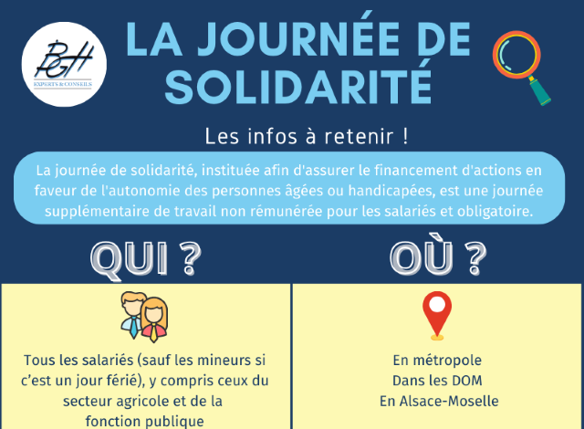 La journée de solidarité