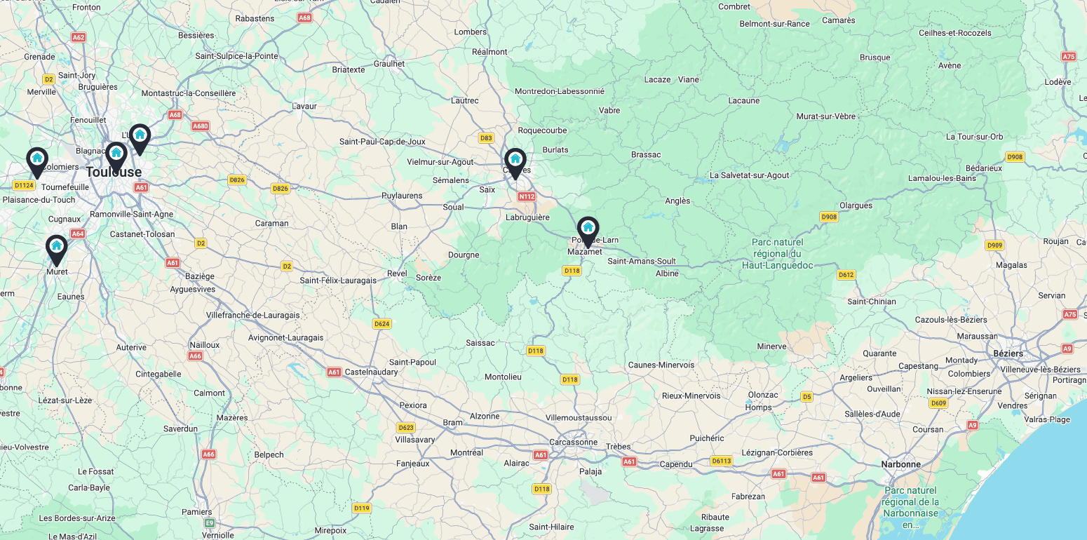 BGH vous propose des agences à Toulouse et dans ses environs